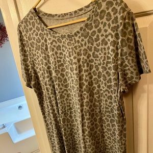 Leopard print shirt